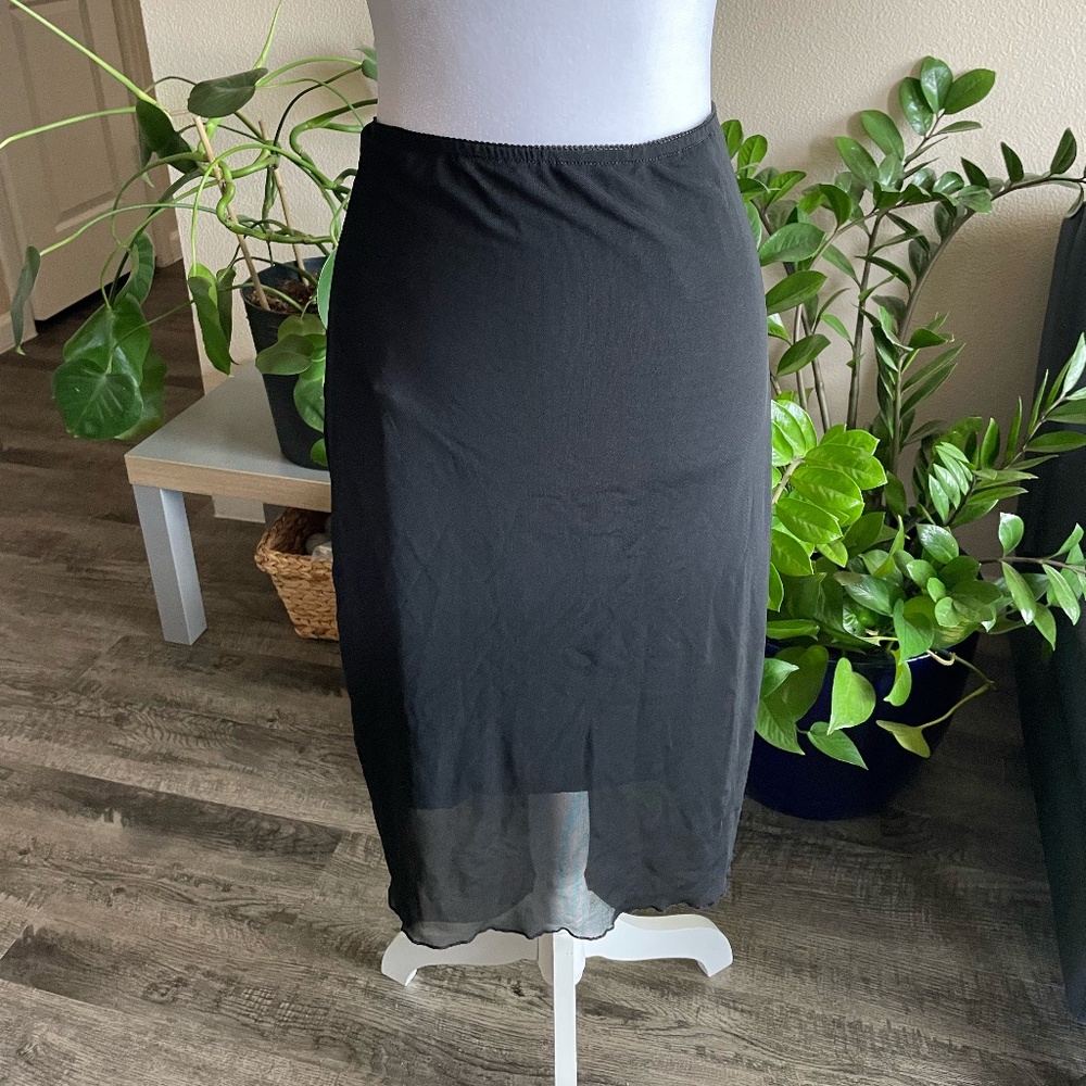 Black Long Skirt